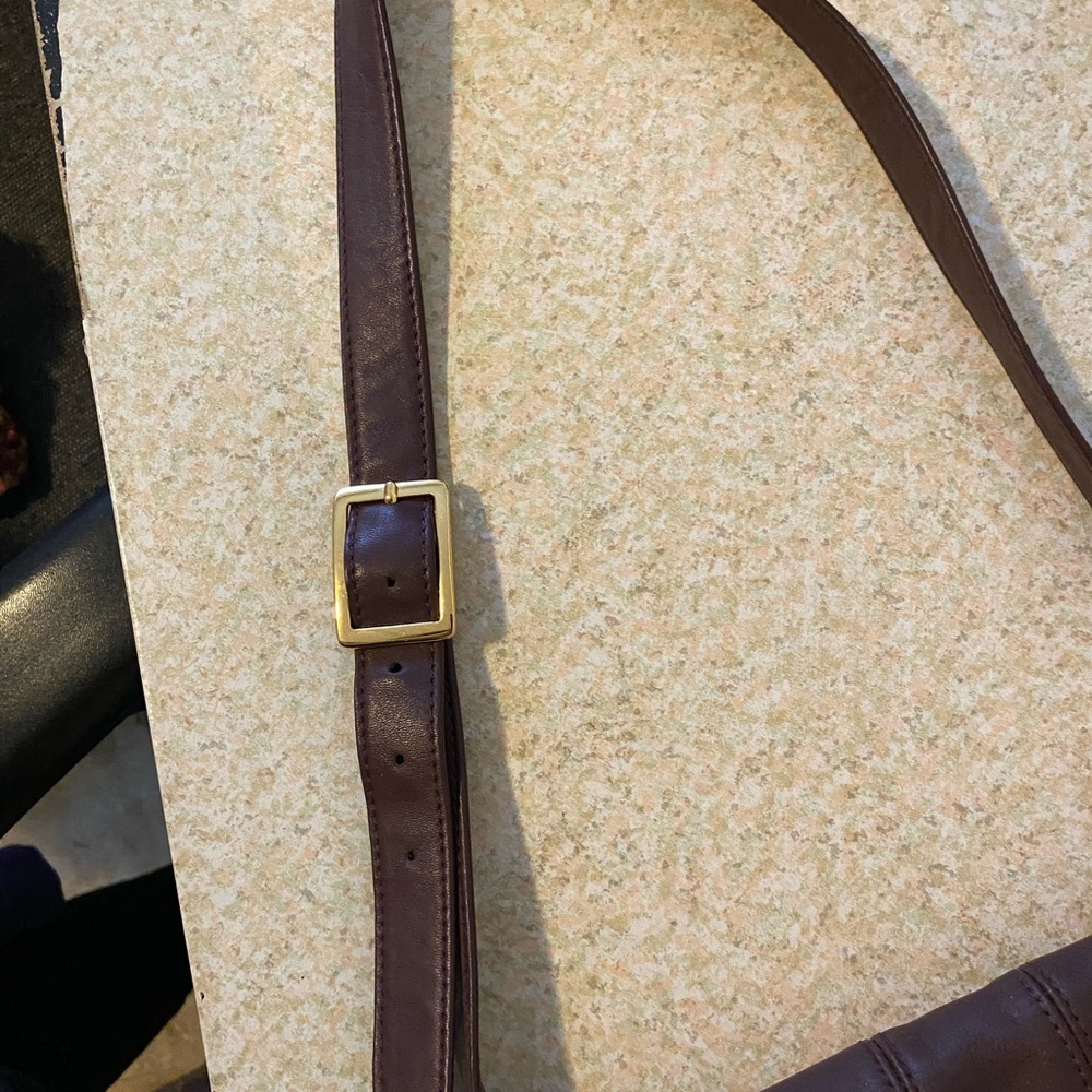 Etienne Aigner Burgundy Shoulder Bag and Wallet Set - Picture 14 of 15